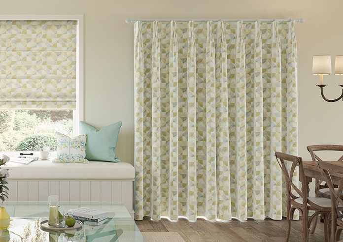 Mosaic Tile, Zest - Made to Measure Curtains - Image 7